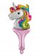 Rainbow Unicorn Head Handheld Foil Balloon Rainbow Unicorn Head Handheld Foil Balloon