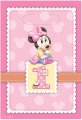 Minnie Mouse 1st Birthday Loot Bag