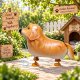 Golden Retriever Walking Pet Balloon