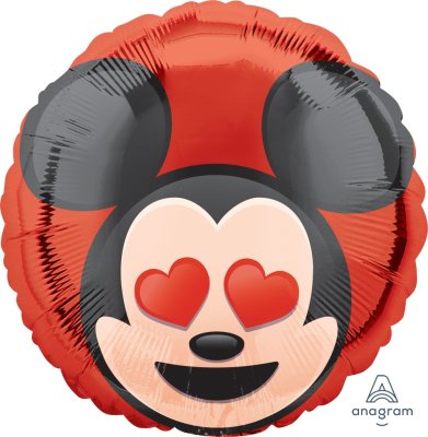 Mickey Mouse Emoji Mylar Balloon Singapore