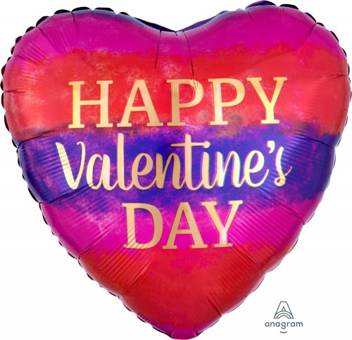 HVD Watercolor Stripes Mylar Balloon