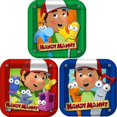 Handy Manny Paper Plates Singapore
