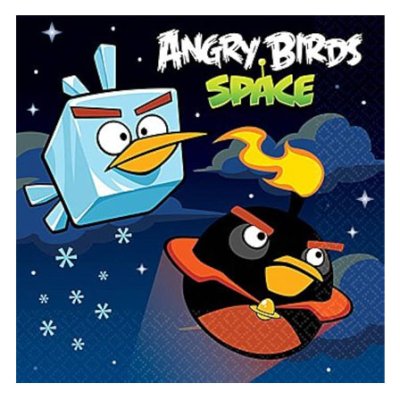 Angry Birds Space Paper Beverage Napkins Singapore