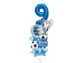 Personalised Soccer Football Balloon Cluster Singapore