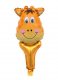 Giraffe Head Handheld Foil Balloon Giraffe Head Handheld Foil Balloon
