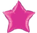 Magenta Star Shape Mylar Balloon Singapore
