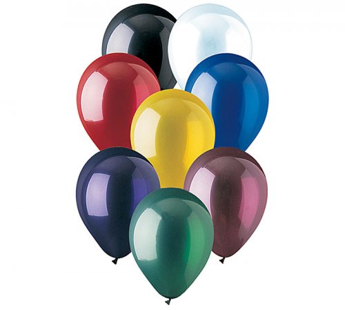 Jewel Crystal Assortment Helium Latex Balloon