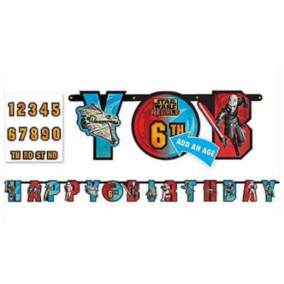 Star Wars Jumbo Letter Banner Kit Singapore