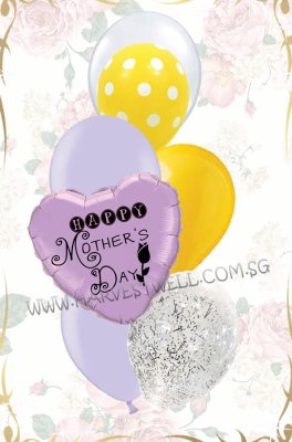 Happy Mother's Day Balloon Bouquet Singapore