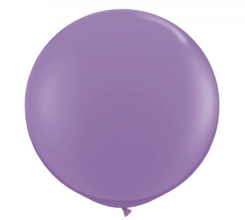 Spring Lilac Jumbo Round Shape Helium Latex Balloon