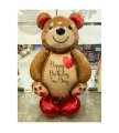 Big Cuddly Bear Airloonz Decoration Balloon Set Singapore