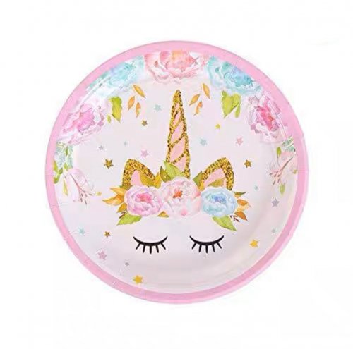 Unicorn 9inch Dessert Plate