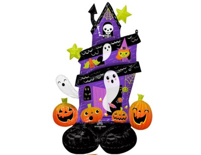 Haunted House Halloween Airloonz Decoration Balloon Set Singapore