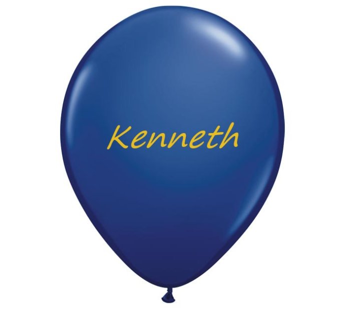 Print Name On Latex Balloon Singapore