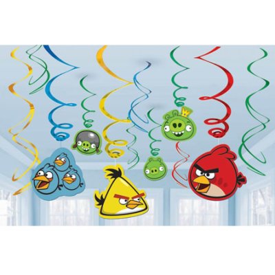 Angry Birds Swirl Decorations Value Pack Singapore