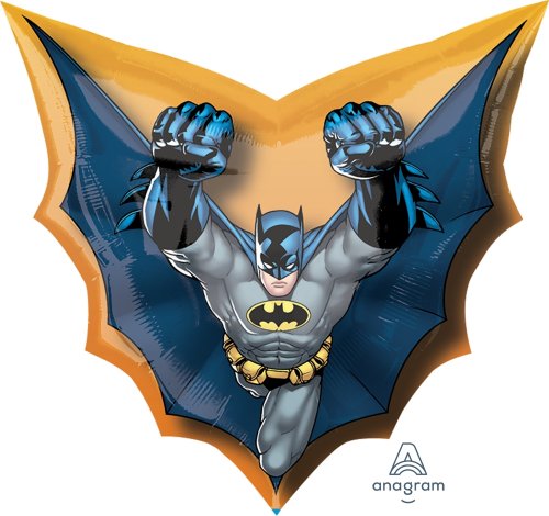 Batman Cape Supershape Mylar Balloon
