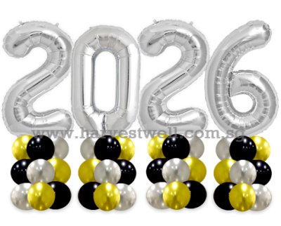 Customize Megaloon 2026 Balloon Column Singapore