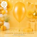 Golden Rod Colour Helium Latex Balloon Singapore