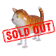Golden Cat Walking Pet Animal Balloon