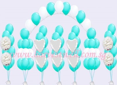 Premium Balloon Wedding Decoration Package Singapore