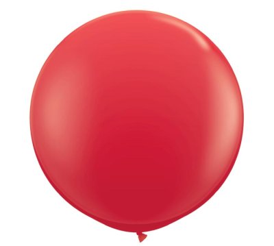 Red Jumbo Round Shape Helium Latex Balloon Singapore