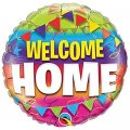 Welcome Home Mylar Foil Balloon