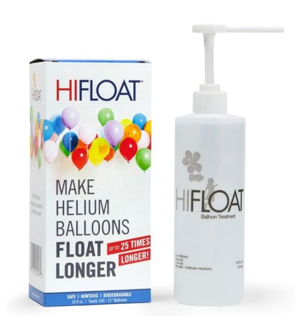 Hi-Float Balloon Treatment for Latex Balloons Singapore