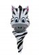 Zebra Head Handheld Foil Balloon