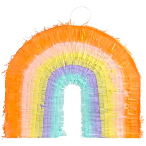 Macaron Rainbow Pinata