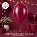 Burgundy Helium Latex Balloon Singapore