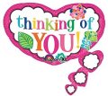 Thinking of YOU! Super Shape Mylar Balloon Singapore