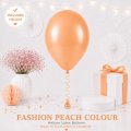 Peach Colour Helium Latex Balloon Singapore