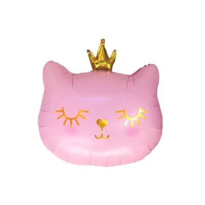 Cat Crown Super Shape Mylar Balloon Singapore