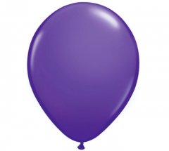 Purple Colour Helium Latex Balloon