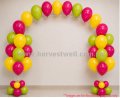 Helium Balloon Column with String Arch Singapore