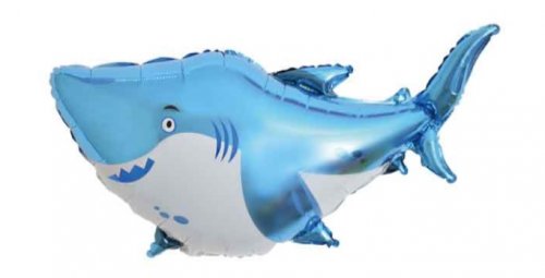 Big Shark Super Shape Mylar Balloon