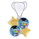 Trophy Congratulation Grad Balloon Promotion Package