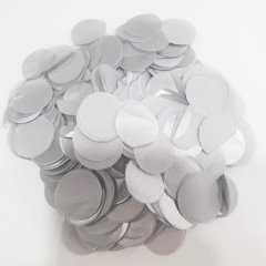 Silver Tissue Confetti