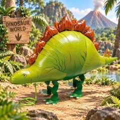 Stegosaurus Walking Dinosaur Balloon