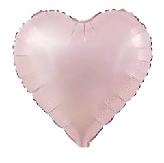 Retro Pink Heart Shape Helium Mylar Balloon
