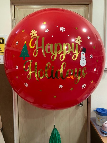 Happy Birthday Customised Jumbo Latex Balloon Singapore