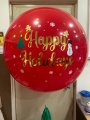 Happy Birthday Customised Jumbo Latex Balloon Singapore