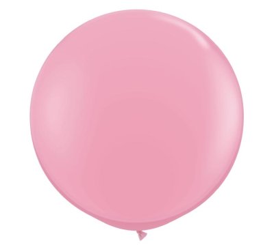 Pink Jumbo Round Shape Helium Latex Balloon Singapore