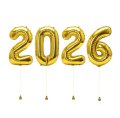 New Year 2026 Megaloon Gold Foil Balloon Singapore
