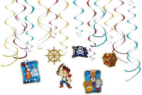 Jake and the Neverland Pirate Hanging Decorations