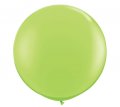 Lime Green Jumbo Round Shape Helium Latex Balloon