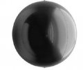 Black ORBZ Foil Balloon