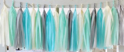 Customize Colour Tassel Garland Singapore