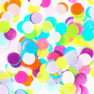 loose confetti