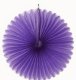 Lavendar Lime Colour Paper Fan Decoration